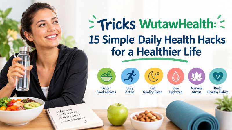 Tricks WutawHealth: 15 Simple Daily Health Hacks for a Healthier Life